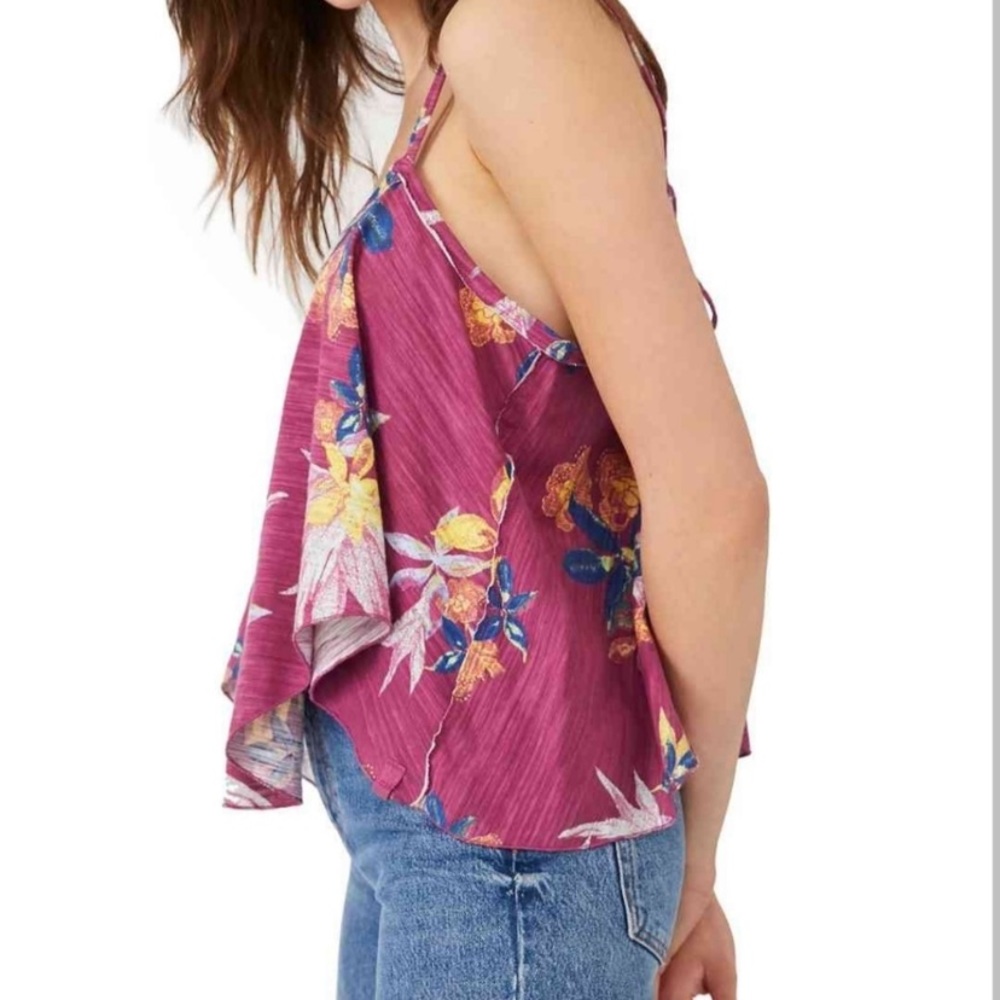 Free People Tropical tank top NWT